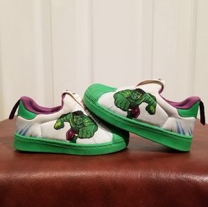 Adidas Toddler Marvel's Hulk Sneakers